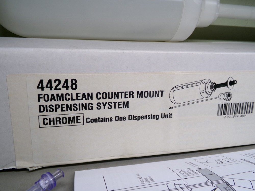 TRIPLE S 44248 FOAMCLEAN COUNTER MOUNT DISPENSING SYSTEM