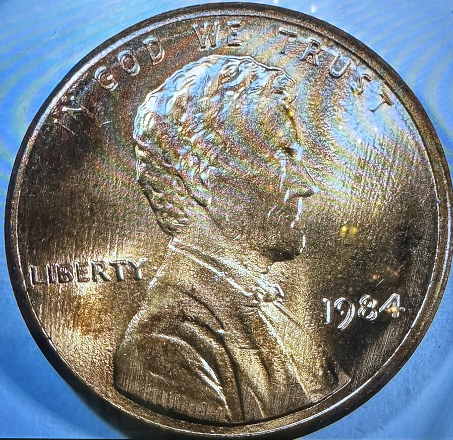 1984 Very Good Penny With Multiple D D Very Rare  Errors # 1  ⭐️⭐️⭐️⭐️⭐️