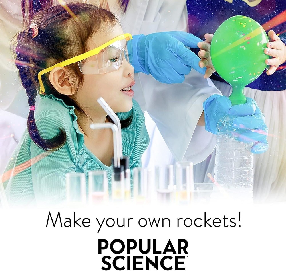 Popular Science Rocket Kit STEM Educational Experiments Activity WOW! Stuff