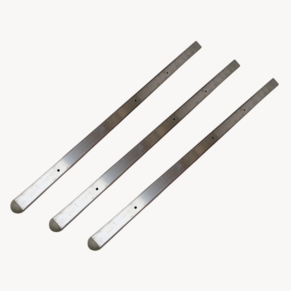 Gray Long Cot Replacement Leg w/ Plug End 3-Pack – New *mocinc.1982*