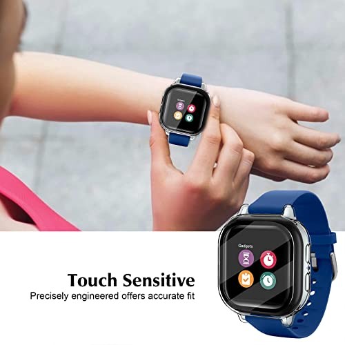 [3-Pack] Case Compatible Screen Protector for Gizmo Watch 2 Clear+Clear+Clear