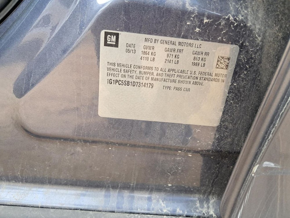 CRUZE 2013 Glove Box 4818984