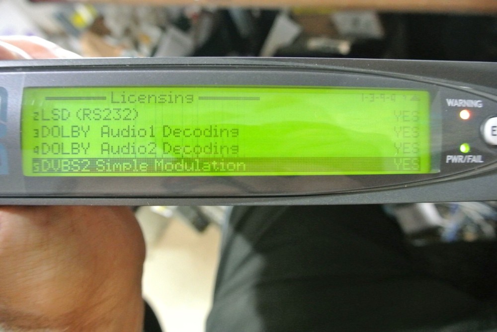 HARMONIC SCOPUS PROVIEW IRD-2981 DVB-S2 RECEIVER DECODER