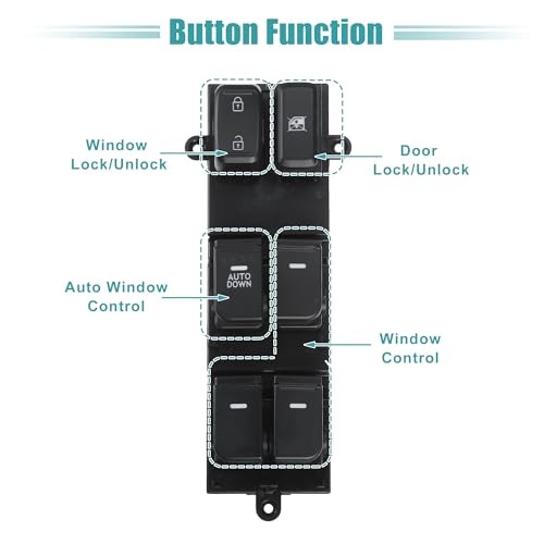 Front Left Driver Side Power Window Switch 1 Auto Down Window Control Switch