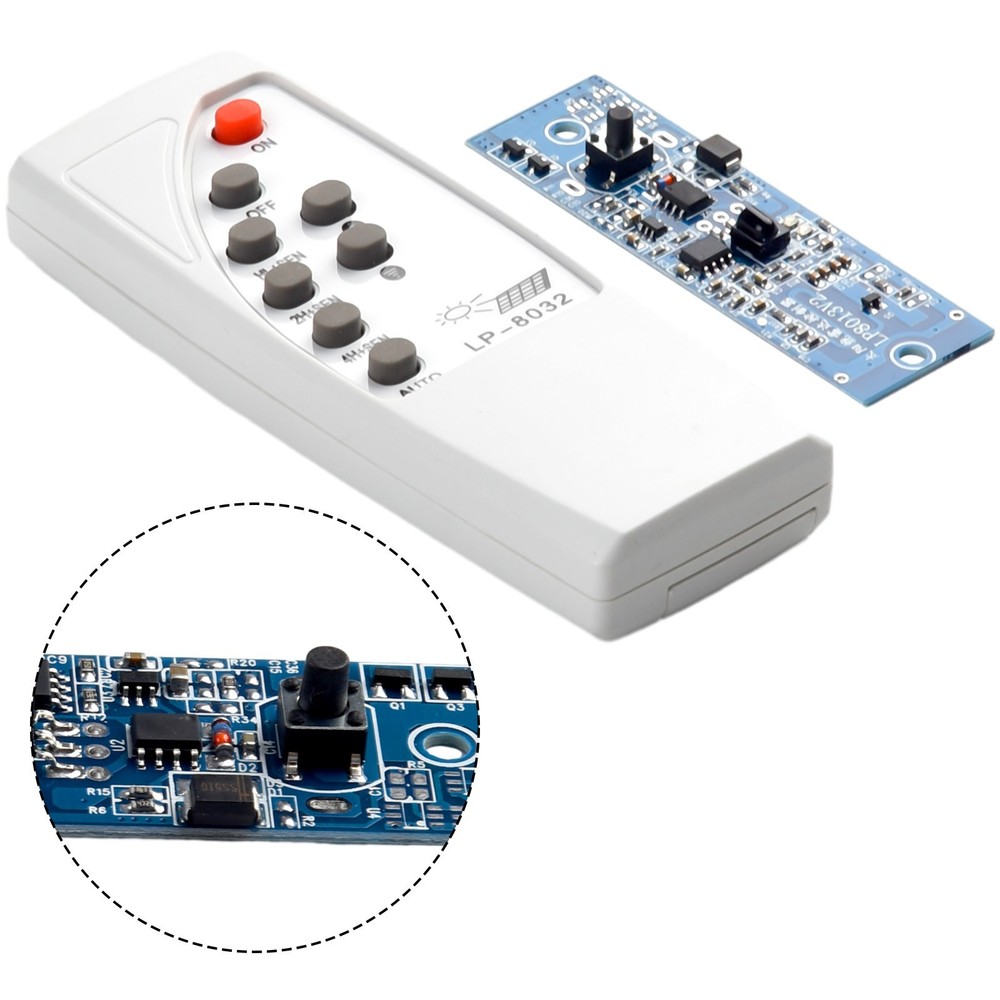 Practical Remote Control 10±2M Floodlights And Street LED Control
