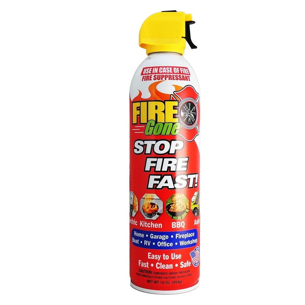 (2 pack) Fire Gone 16 oz Fire Extinguishing Spray