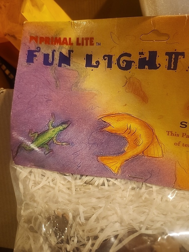 2002 Primal Lite Fun String 10 Lights Set 12 Foot String moose/deer NOS