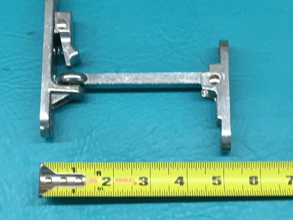 4" Aluminum Hook & Keeper Type Spring Loaded Door Hold Latch Catch Trailer RV