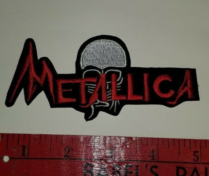 Metallica iron on patch