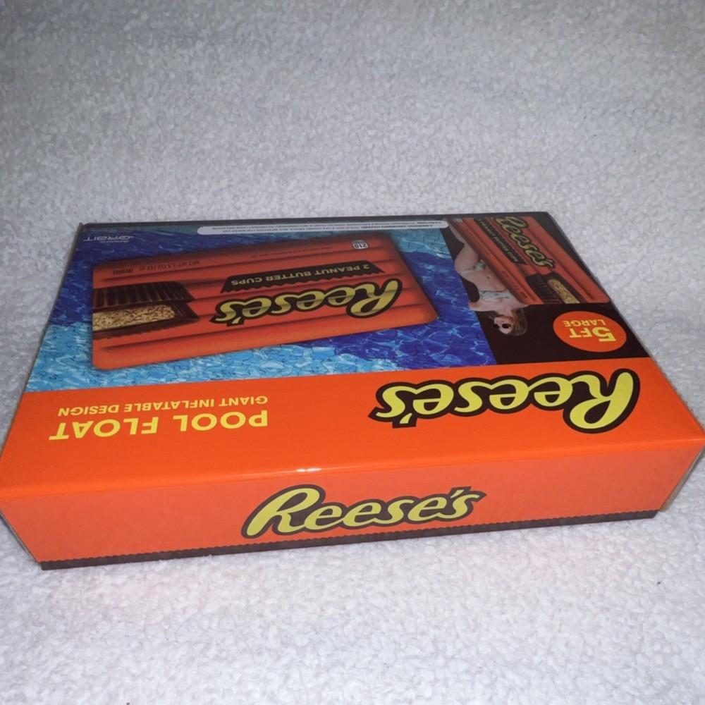 REESE’S PEANUT BUTTER CUPS POOL FLOAT 5 FOOT GIANT