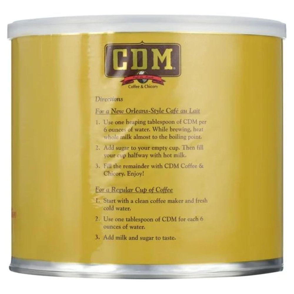 Ground Coffee & Chicory Regular Grind, 34.5Oz Can (Pack of 1)