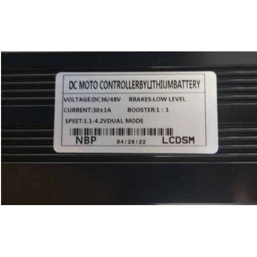 Dual mode 48/72V 30A/35/40/45A controller for 1000w-2000w ebike