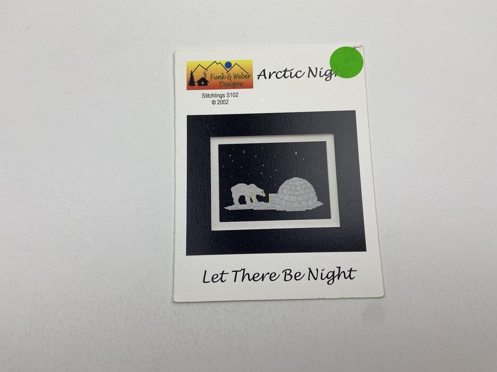 Funk And Weber Designs Let There Be Night Arctic  Counted Cross Stitch Pattern