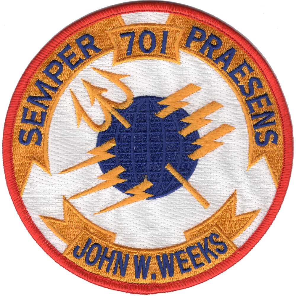 USS John W. Weeks DD-701 Patch