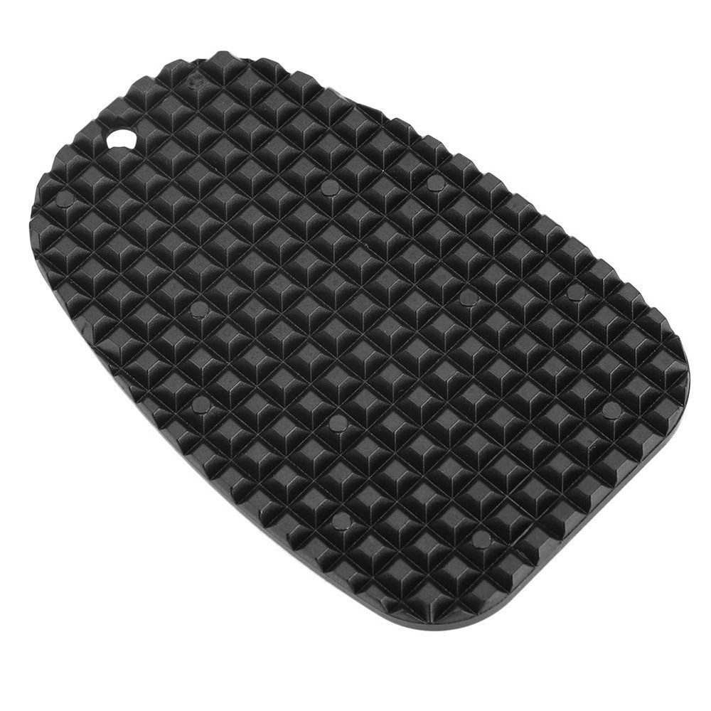 Kickstand Pad, Black Universal Motorcycle Pad Side normal,
