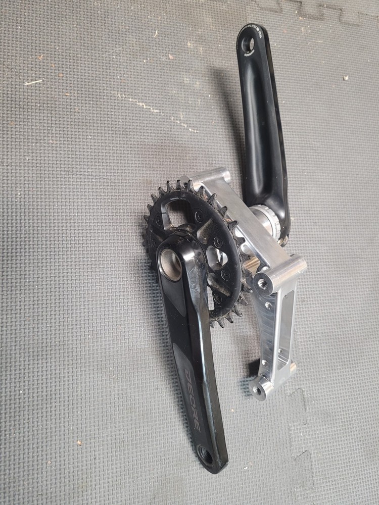 Shimano EP8/EP6/E7000/E8000 to standard crankset adapter