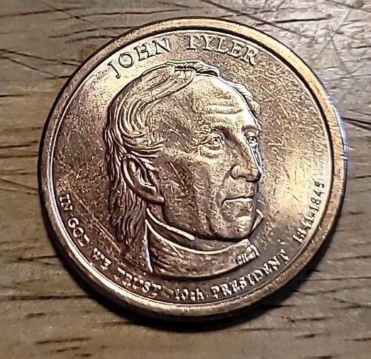 Presidential Dollar John Tyler