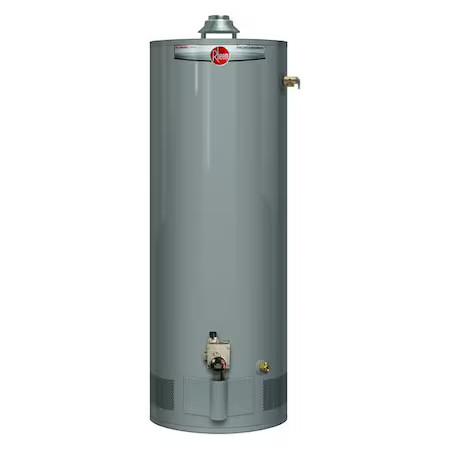 Rheem Prog40-36P Rh62 Liquid Propane Residential Gas Water Heater, 40 Gal,