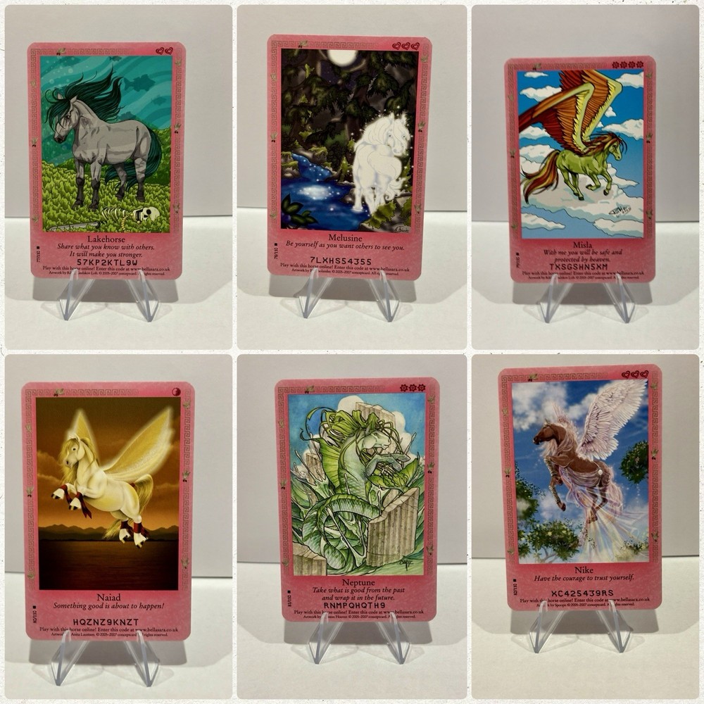 Bella Sara Mythology Complete Set- English Language -Mint Condition