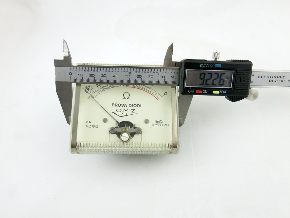 Vintage Analog Ammeter 6 Volts 0-100