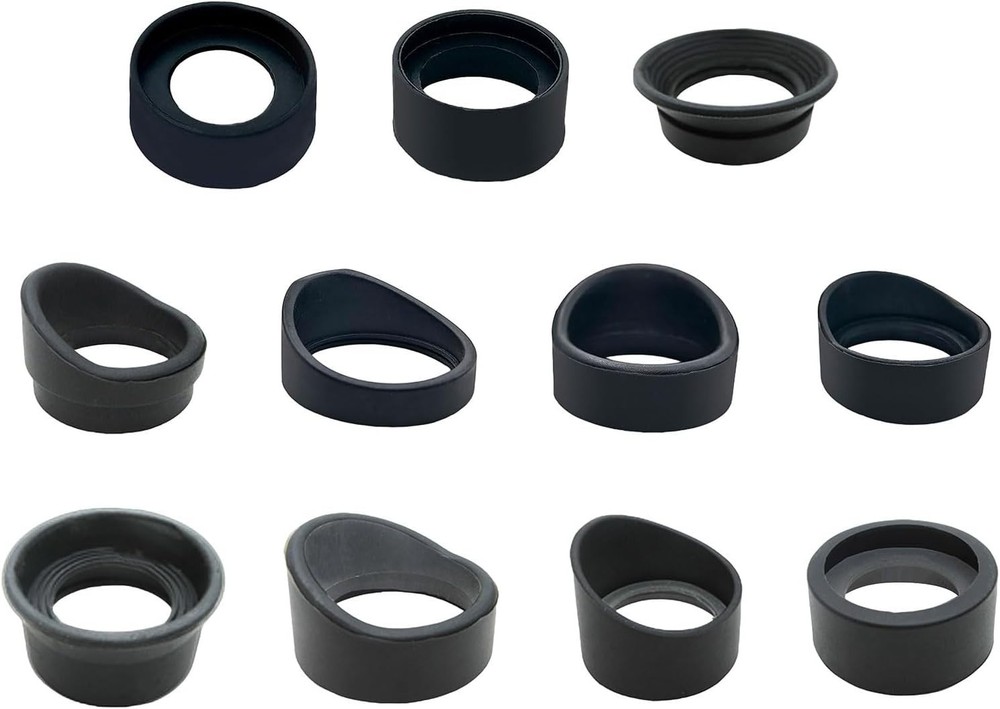 Enhanced Viewing Rubber Eyepiece Cover 28mm-37mm for Microscope Precision