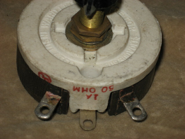 50 ohm 1 amp Control; NOS