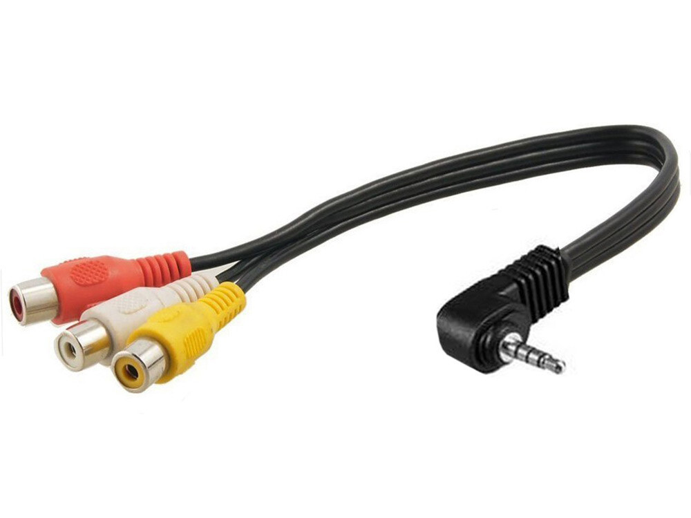 Alpine C1902-NAV Audio / Video Adapter 3.5 Mm Jack To RCA