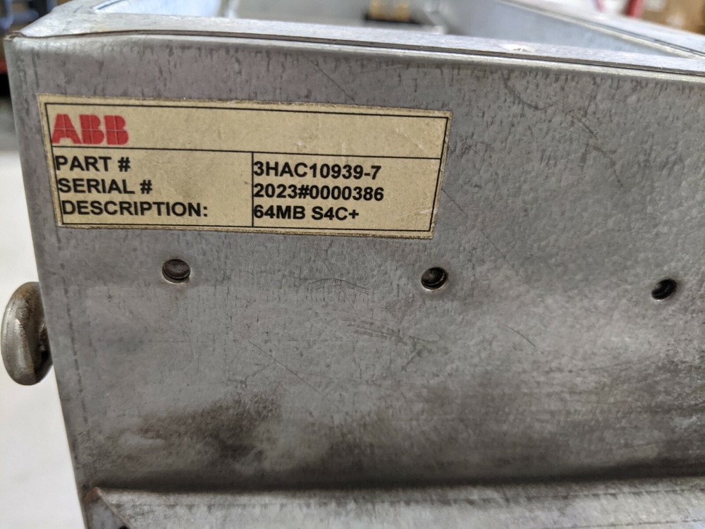 ABB 3HAC10939-7 Computer Unit S4Cplus 64 Mb