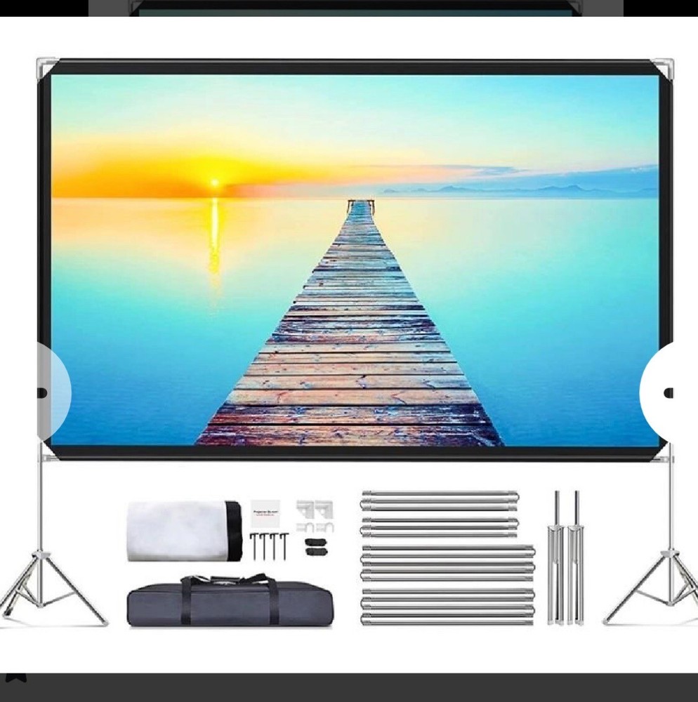 Projector Screen and Stand