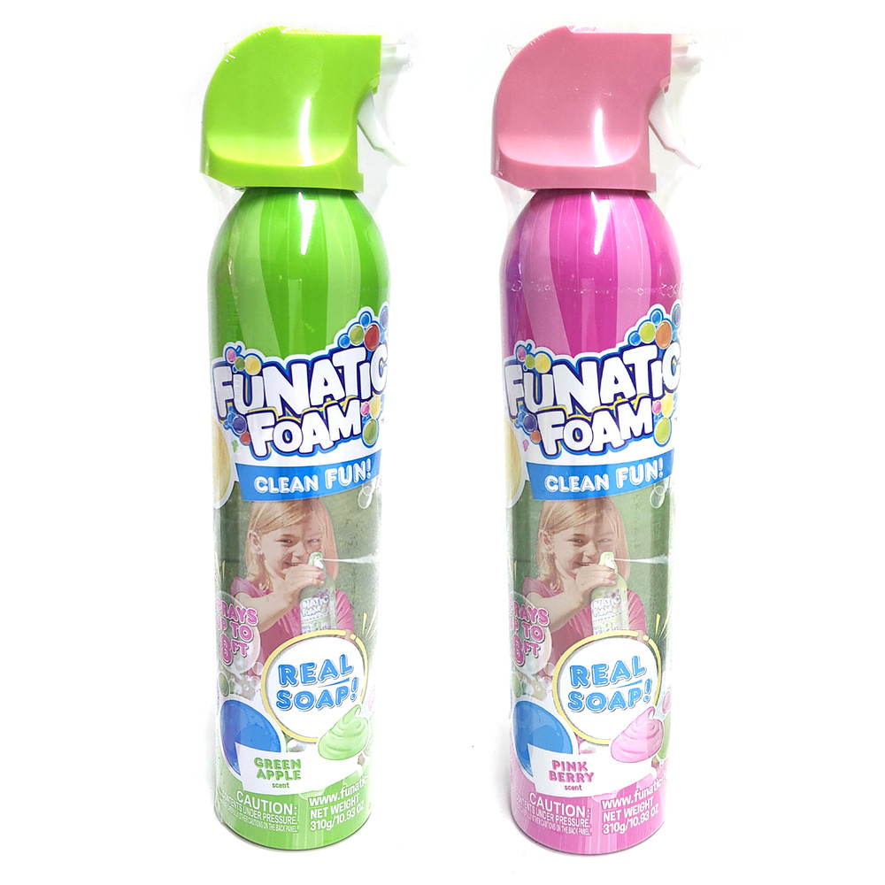 Funatic Foam Clean Fun! Real Soap! (2 Pack Assorted)