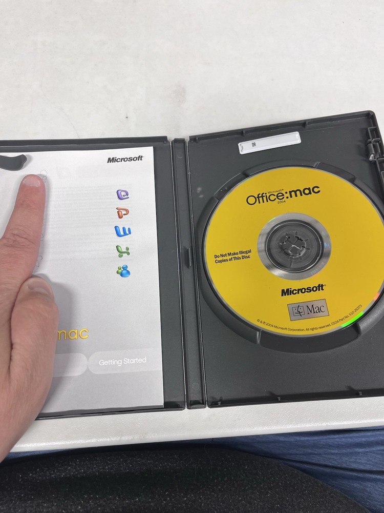 Microsoft Office Mac 2004 Word Powerpoint Excel with Product Key