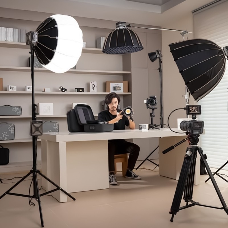 Vertical Flash Mount Stand Flash Bracket Provides Consistent Illumination