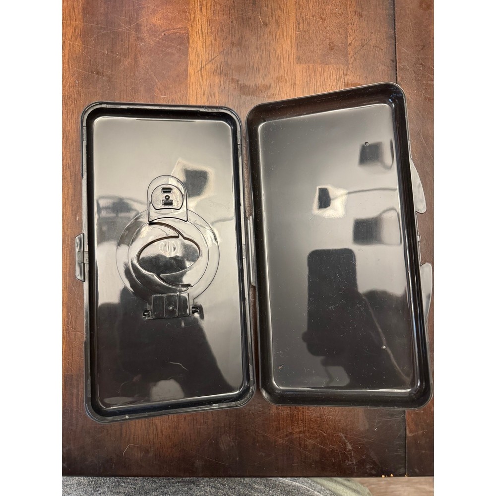 Jeep black travel wipe case
