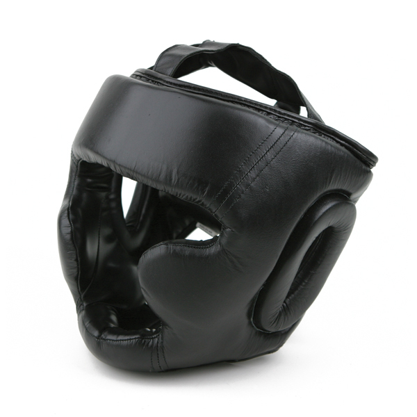 MMA Leather Head Gear - Sparring- Training- Protection- Boxing