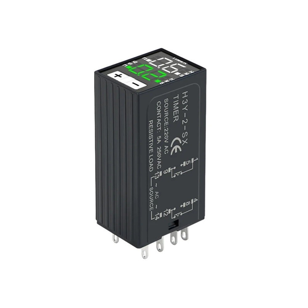 Reliable Timer Relay 220V with Robust Construction for Electrical Projects