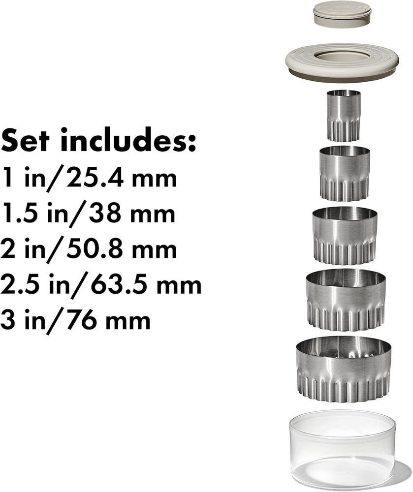 Good Grips Double-Sided Cookie & Biscuit Cutters
