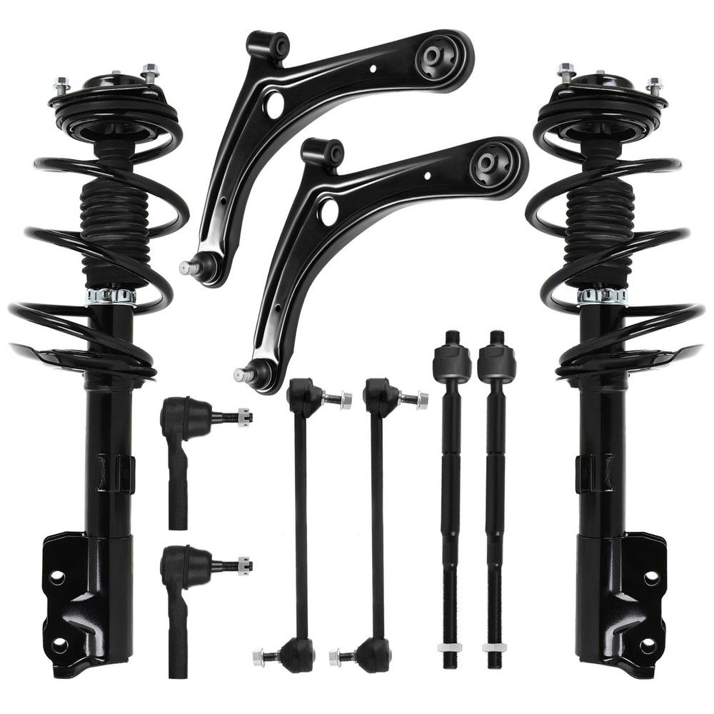 Front Struts Suspension Kit for Caliber Patriot Compass 2007-2017