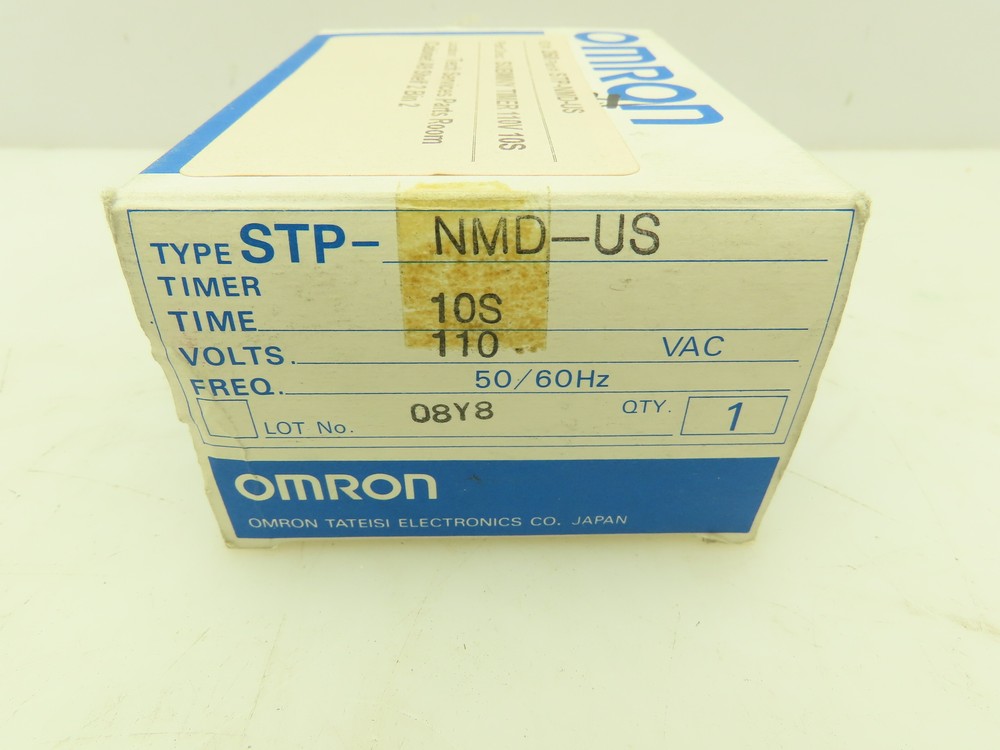 Omron STP-NMD-US SUBMINY Timer 110v 12 Second