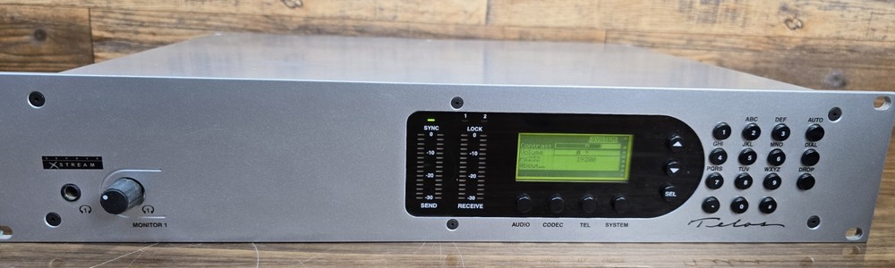 Telos Zephyr Xstream Studio ISDN Digital Audio Transceiver