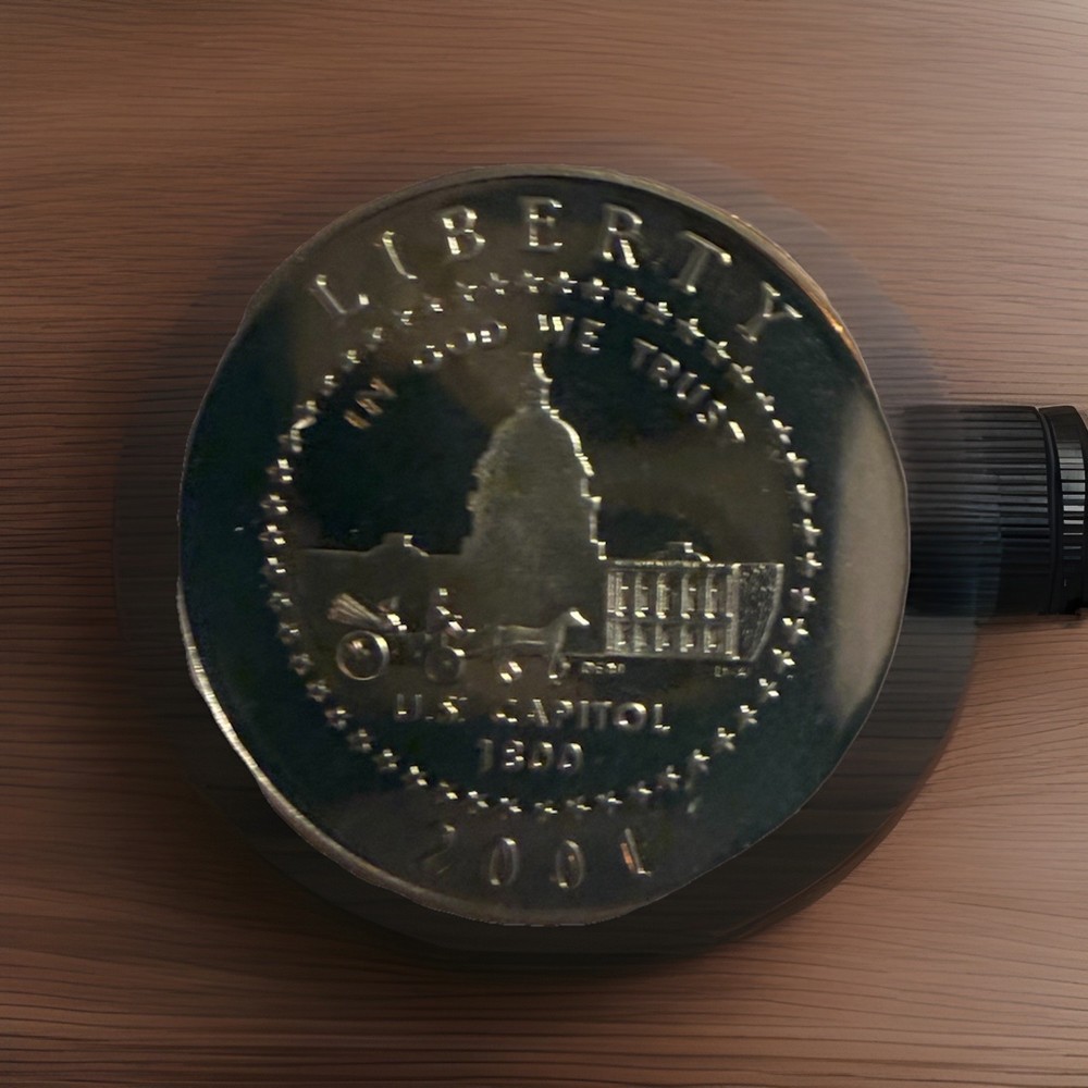 2001 P UNC US Capitol Half Dollar Proof