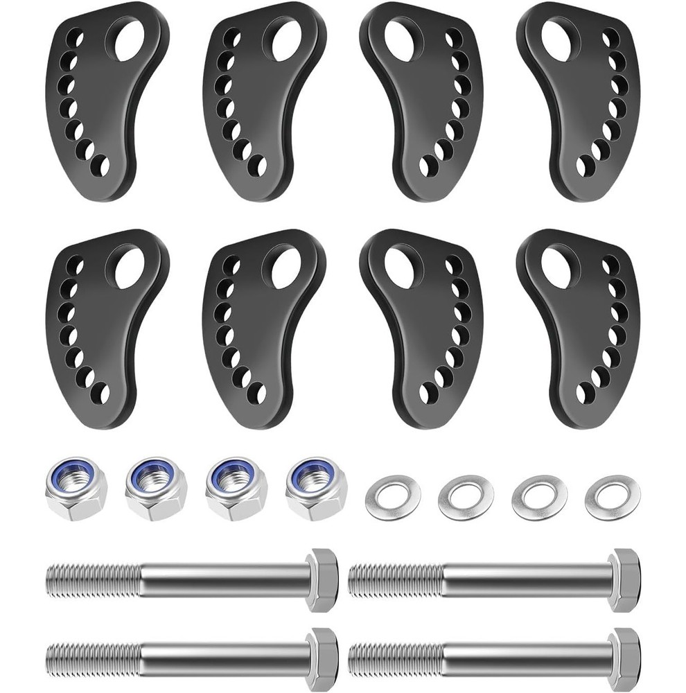 Camber Lock Alignment Fix Upper Arm Cam Bolt Kit For Chevy Silverado Sierra 1500