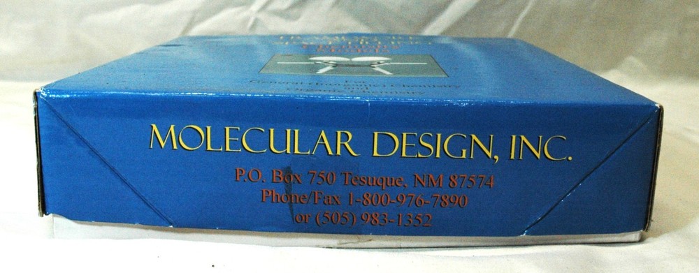 Framework and Space Filling Chemistry Models Molecular Design Complete