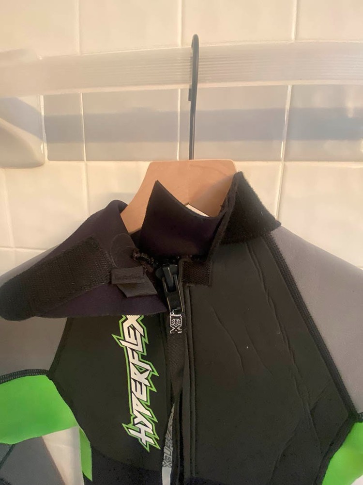 Hyperflex 3/2mm Junior Access Back Zip Full Wetsuit Size 12