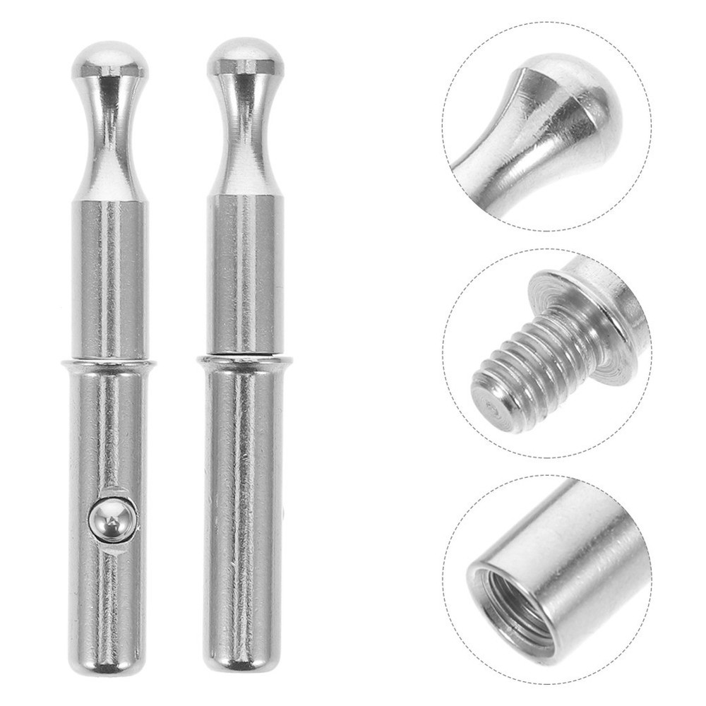 2 Pcs Sink Filter Accessories Kitchen Basket Threaded Handle Strainer Top Knob