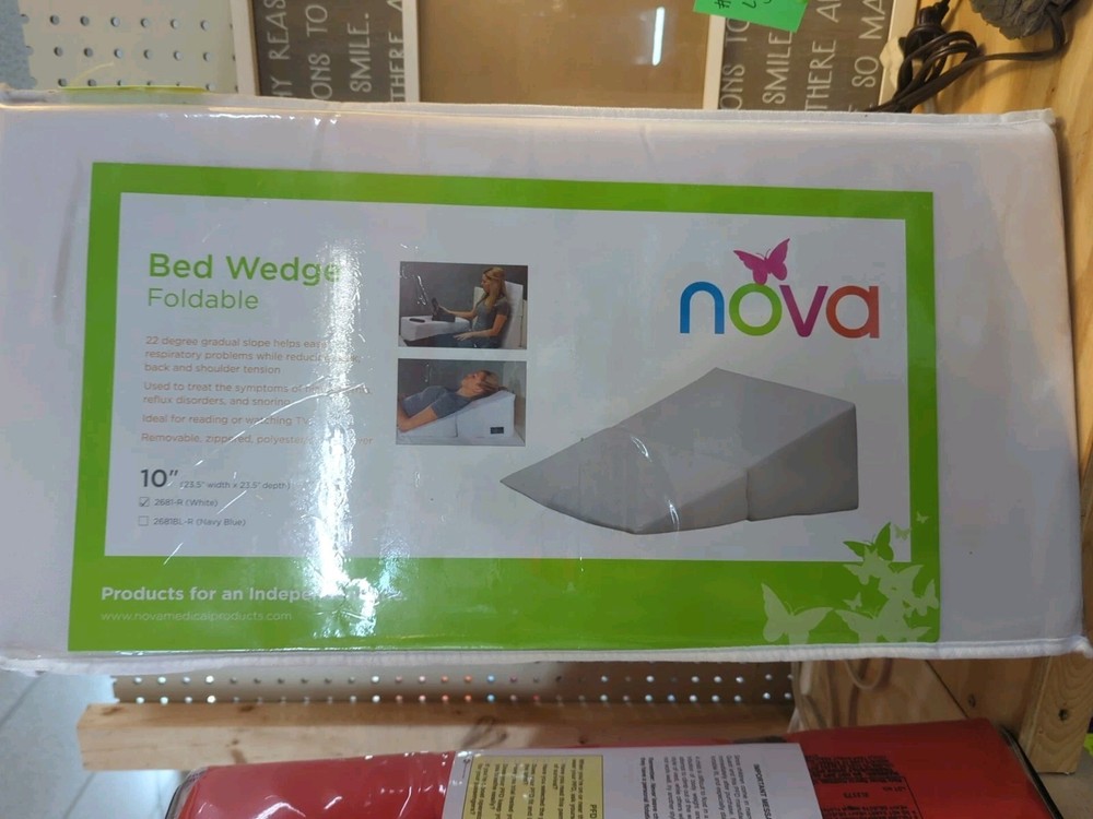 New Nova Bed Wedge 10" Foldable