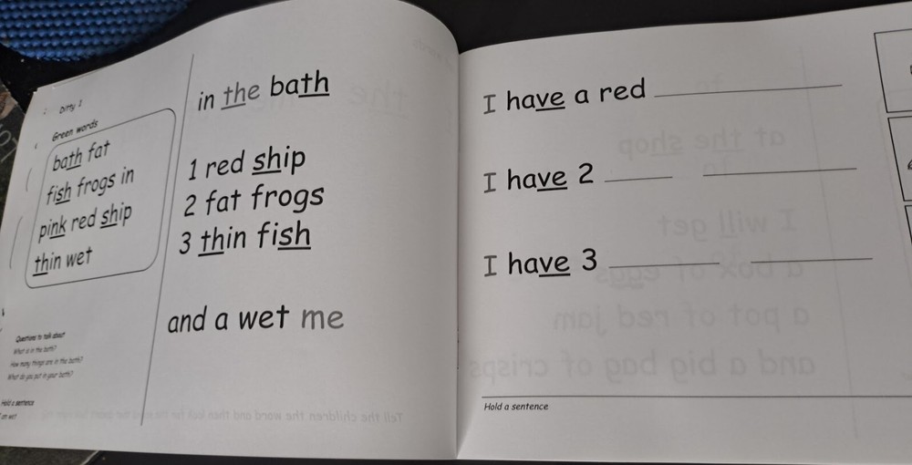 8 x Read Write Inc. Phonics Learning Books