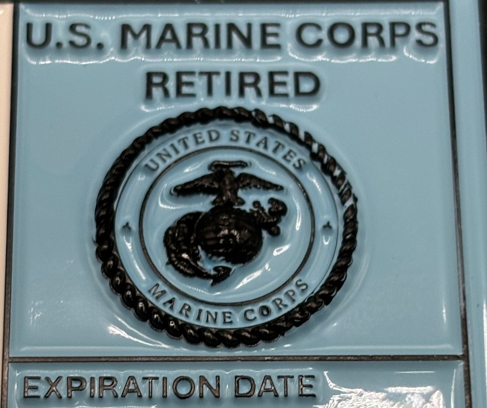 Marine Retired Challenge Coin