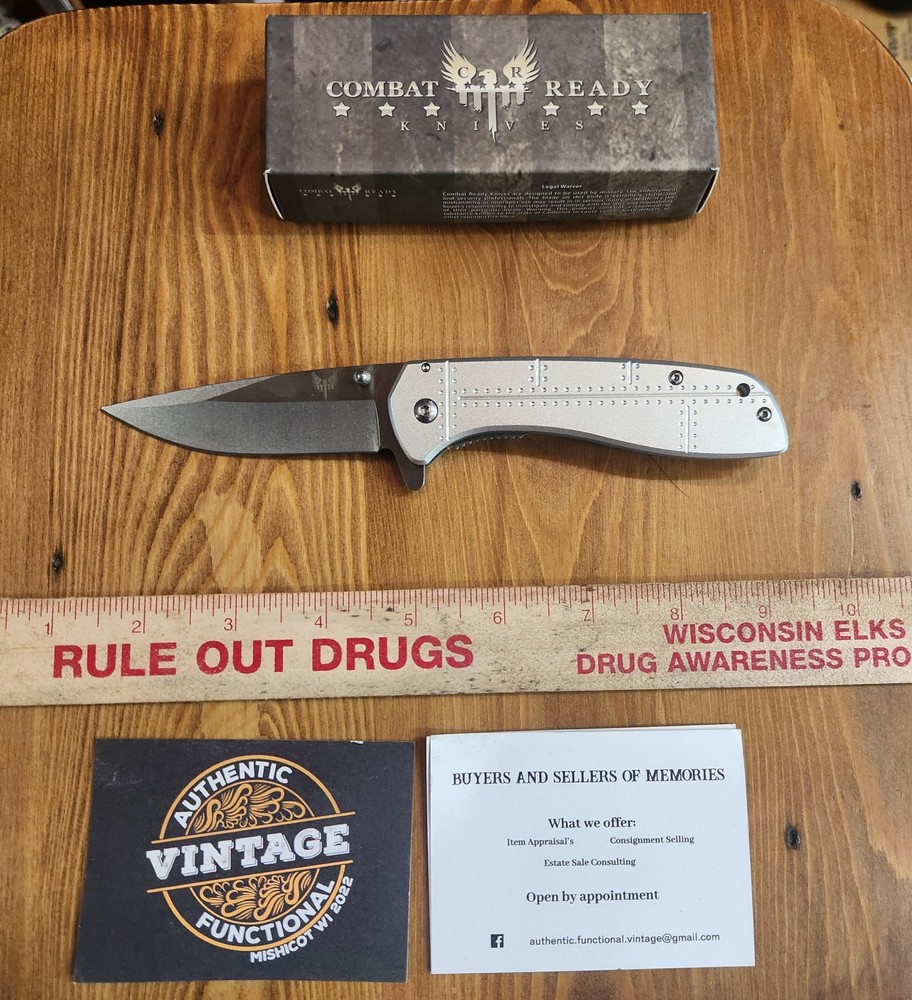 Combat Ready Model # CBR365 General Purpose Pocket Knife.
