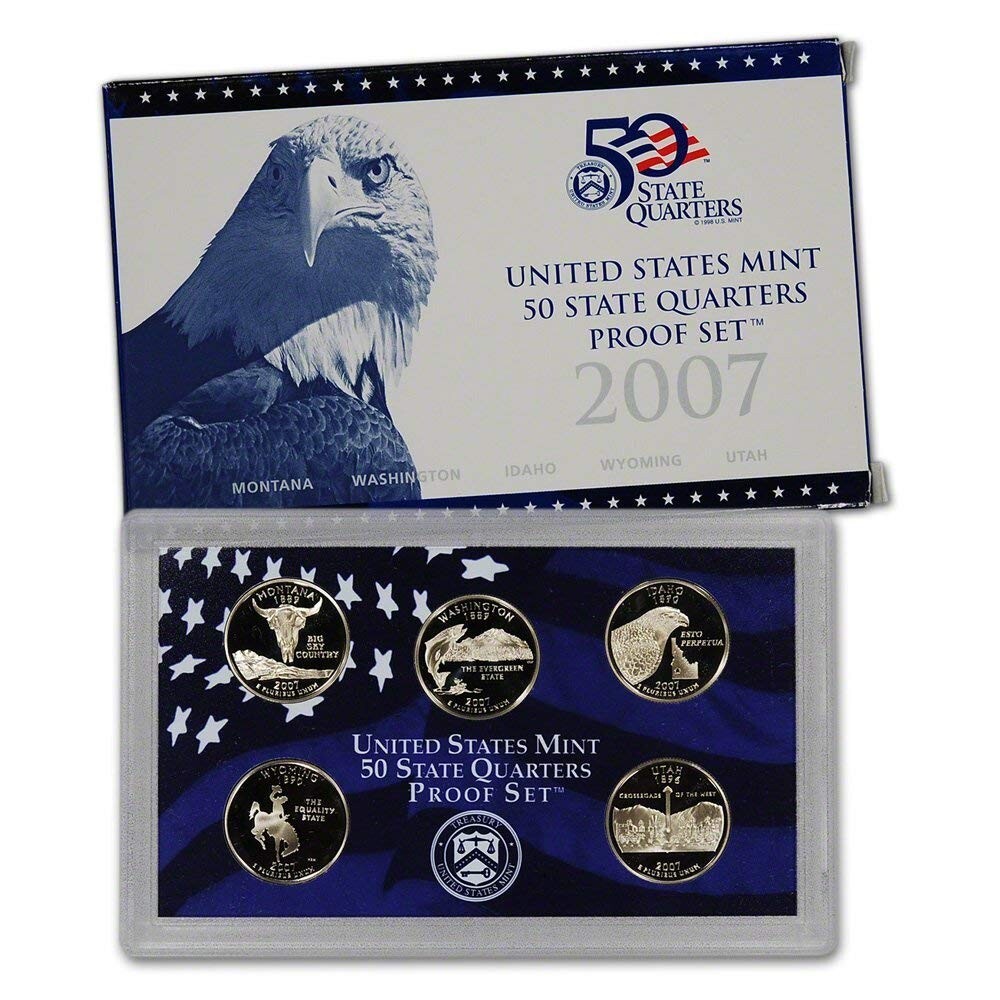 2007 US Mint Statehood Quarter Proof Set