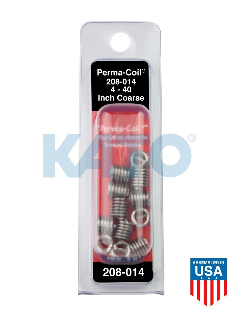4-40 Thread Repair Pack Perma-Coil 208-014 (12 Insert)